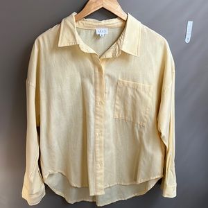 Yellow Button Up Shirt